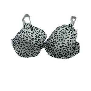 Victoria's Secret Bra T-Shirt Lightly Lined Full Coverage  36DD Cheetah Print